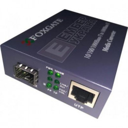 Медиаконвертер FoxGate 10/100/1000Base-T RJ45 to 1000Base-SX/LX SFP slot (EC-SFP1000-FE/GE) фото 2