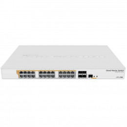 Коммутатор сетевой Mikrotik CRS328-24P-4S+RM фото 1