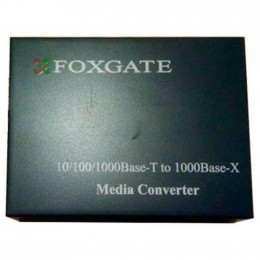 Медиаконвертер FoxGate 10/100/1000Base-T RJ45 to 1000Base-SX/LX SFP slot (EC-SFP1000-FE/GE-LFP) фото 1