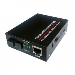 Медиаконвертер FoxGate 10/100Base-TX to 100Base-F 1310нм, SM, SC/PC, 20 км (EC-B-0,1-1SM-1310nm-20) фото 1