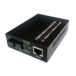 Медиаконвертер FoxGate 10/100Base-TX to 100Base-F 1310нм, SM, SC/PC, 20 км (EC-B-0,1-1SM-1310nm-20) фото 2