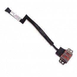 Разъем питания ноутбука с кабелем Lenovo PJ974 (bevel USB), 5-pin, 11 см (A49108) фото 1