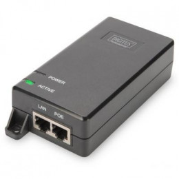 Адаптер PoE Digitus PoE+ 802.3at, 10/100/1000 Mbps, Output max. 48V, 30W (DN-95103-2) фото 1