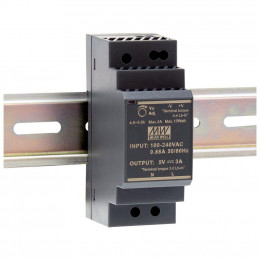 Блок питания для систем видеонаблюдения MeanWell HDR-30-12 фото 1