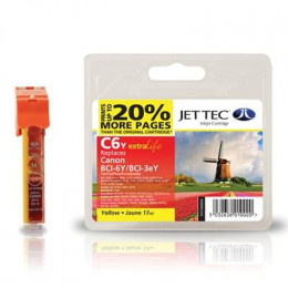 Картридж Jet Tec CANON BCI-3/BCI-6 Yellow (110C000604) фото 1