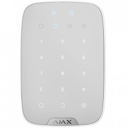 Клавиатура к охранной системе Ajax KeyPad Plus White (KeyPad Plus/White) фото 1