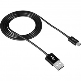 Дата кабель USB 2.0 AM to Micro 5P 1.0m Canyon (CNE-USBM1B) фото 1