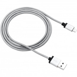 Дата кабель USB 2.0 AM to Lightning 1.0m MFI Dark gray Canyon (CNS-MFIC3DG) фото 1