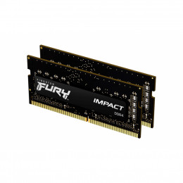 Модуль памяти для ноутбука SoDIMM DDR4 64GB (2x32GB) 3200 MHz Fury Impact HyperX (Kingston Fury) (KF фото 1