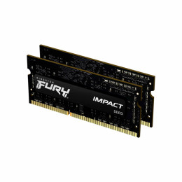 Модуль памяти для ноутбука SoDIMM DDR4 16GB (2x8GB) 2666 MHz Fury Impact HyperX (Kingston Fury) (KF4 фото 1