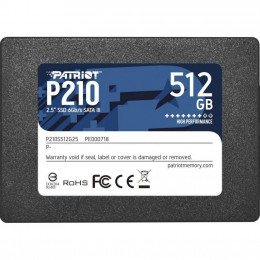 Накопитель SSD 2.5 512GB Patriot (P210S512G25) фото 1