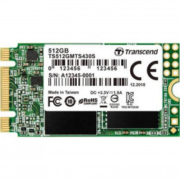 Накопитель SSD M.2 2242 512GB Transcend (TS512GMTS430S) фото 1