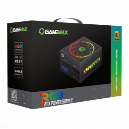 Блок питания Gamemax 1050W 80 Gold ARGB (RGB-1050 PRO) фото 1