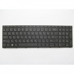 Клавиатура ноутбука HP ProBook 450 G5, 455 G5, 470 G5 черная с серебр рамкой с подс (A46164) фото 1