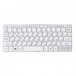 Клавиатура ноутбука Acer Aspire One 521/eMachines 350 белый, без фрейма (KB312641) фото 1