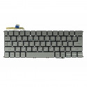 Клавіатура ноутбука Acer Aspire S7-191 підсвічування, сріблястий, без кадру (KB311675)