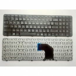 Клавиатура ноутбука HP Pavilion G6-2000 черная с черной рамкой UA (AER36701210/697452-251/699497-251 фото 1