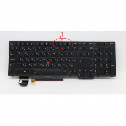Клавиатура ноутбука Lenovo ThinkPad T15 Gen1/Gen2 черн с черн с подсв ТП UA (A46204) фото 1