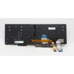 Клавиатура ноутбука Lenovo ThinkPad T15 Gen1/Gen2 черн с черн с подсв ТП UA (A46204) фото 2