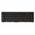 Клавіатура бв PowerPlant Lenovo B570, B590, V570 чорний, чорний кадр (KB311538)