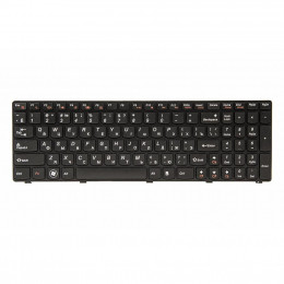 Клавиатура ноутбука PowerPlant Lenovo G580, N580 черный, черный фрейм (KB311071) фото 1