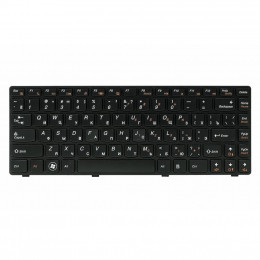 Клавиатура ноутбука PowerPlant Lenovo IdeaPad G480 черный, черный фрейм (KB311880) фото 1