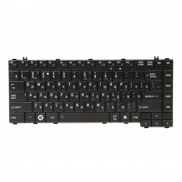 Клавиатура ноутбука PowerPlant TOSHIBA Satellite A200, A300 черный, черный фрейм (KB310296) фото 1