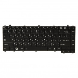 Клавиатура ноутбука PowerPlant TOSHIBA Satellite L600 черный, черный фрейм (KB311958) фото 1
