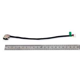 Разъем питания ноутбука с кабелем HP PJ969 (4.5mm x 3.0mm + center pin), 8(7)-pin, 18 см (A49120) фото 1