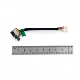 Разъем питания ноутбука с кабелем HP PJ976 (4.5mm x 3.0mm + center pin), 8(7)-pin, 11 см (A49121) фото 1