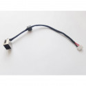Роз'єм живлення ноутбука з кабелем Dell PJ801 (7.4x5.0mm pin) 5-pin 15 см (A49124)