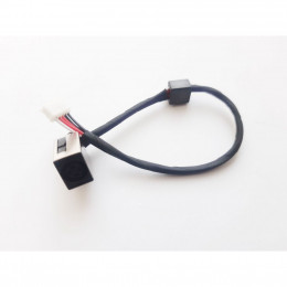 Разъем питания ноутбука с кабелем Dell PJ801 (7.4x5.0mm+center pin) 5-pin 15 см (A49124) фото 2