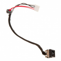 Разъем питания ноутбука с кабелем для Dell PJ590 (7.4mm x 5.0mm + center pin), 5-pin Универсальный ( фото 1