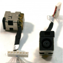 Разъем питания ноутбука с кабелем для HP PJ178 (7.4mm x 5.0mm + center pin), 7-pin, Универсальный (A фото 2