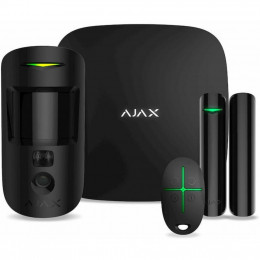 Комплект охранной сигнализации Ajax StarterKit Cam /black фото 1