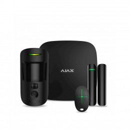 Комплект охранной сигнализации Ajax StarterKit Cam Plus /чорна (StarterKit Cam Plus /black) фото 1