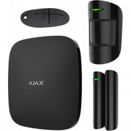 Комплект охранной сигнализации Ajax StarterKit Plus - Hubkit Plus /Black (StarterKit Plus /Black) фото 1