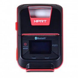 Принтер чеков HPRT HM-E200 мобільний, Bluetooth, USB, червоний+чорний (14657) фото 1