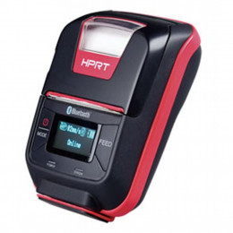 Принтер чеков HPRT HM-E200 мобільний, Bluetooth, USB, червоний+чорний (14657) фото 2