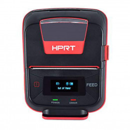 Принтер чеков HPRT HM-E300 мобільний, Bluetooth, USB, червоний+чорний (14656) фото 1