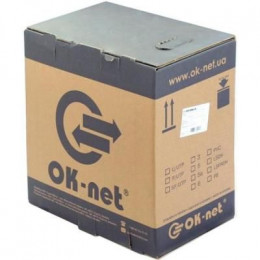 Кабель сетевой OK-Net FTP cat.6 305м (F/UTP-cat.6) (КПВЭ-ВП (250) 4х2х0,54) фото 2
