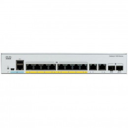 Коммутатор сетевой Cisco C1000-8P-2G-L фото 1