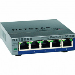 Коммутатор сетевой Netgear GS105E (GS105E-200PES) фото 1