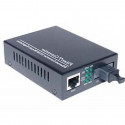 Медиаконвертер Merlion 10/100Base-TX to 100Base-F 1310нм, SM, SC/RJ-45, 25 км + БП (HTB-3100A / 1310