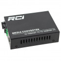 Медіаконвертер RCI 100M, 20km, SC, RJ45, Tx 1550nm, standard size metal case (RCI902W-FE-20-R)
