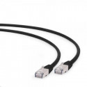 Патч-корд 0.25м S/FTP Cat 6A CU LSZH black Cablexpert (PP6A-LSZHCU-BK-0.25M)