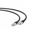 Патч-корд 1м S/FTP Cat 6A CU LSZH black Cablexpert (PP6A-LSZHCU-BK-1M)