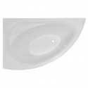 IMPRESE BLATNA ванна 150*90*49см асимметричная, левая, без ножек, акрил 6мм (BLATNA150L)