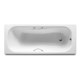 ROCA PRINCESS ванна 170*75см прямоугольная, с ручками, без ножек (A220270001) фото 1