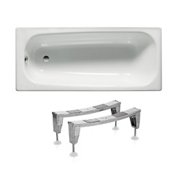 ROCA Комплект: CONTESA ванна 150*70см прямоугольная + ножки (A236060000+A291021000) фото 1
